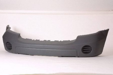 Front bumper cover w/o tow hooks; gray - DODGE DURANGO 2007-2009