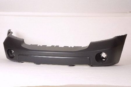 Front bumper cover w/o Chrome Insert; w/Tow Hooks; prime - DODGE DURANGO 2009-2009