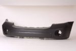 Front bumper cover w/o tow hooks; w/o bright insert; prime - DODGE DURANGO 2007-2009