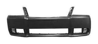 Front Bumper Cover W/O Fog Lamps; Primed - DODGE AVENGER 2008-2010