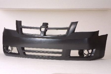 Front bumper cover SE; w/o headlamp washer; prime; req. inserts w/Fog Lamps or w/o Fog Lamps - DODGE GRAND CARAVAN 2008-2010
