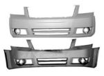 Front bumper cover SXT; w/headlamp washer; prime; req. inserts w/Fog Lamps or w/o Fog Lamps CAPA - DODGE GRAND CARAVAN 2008-2010