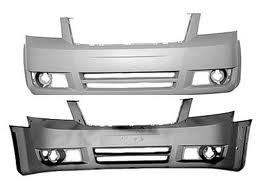 Front bumper cover SXT; w/headlamp washer; prime; req. inserts w/Fog Lamps or w/o Fog Lamps - DODGE GRAND CARAVAN 2008-2010