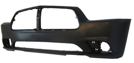 Front bumper cover w/Adaptive Cruise Control; prime - DODGE CHARGER 2011-2014
