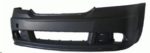 Front bumper cover w/Fascia; w/Fog Lamps; prime - DODGE JOURNEY 2011-2015