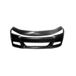 Front bumper cover w/o Hood Scoop; prime - DODGE CHARGER 2015-2022