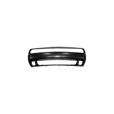 Front bumper cover BASE|SRT|R/T; w/o Wide Body; w/o Fender Flares; w/o Fog Lamps; prime - DODGE CHALLENGER 2015-2022