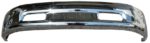 Front Bumper Face Bar W/O Fog Lamps; Chrome