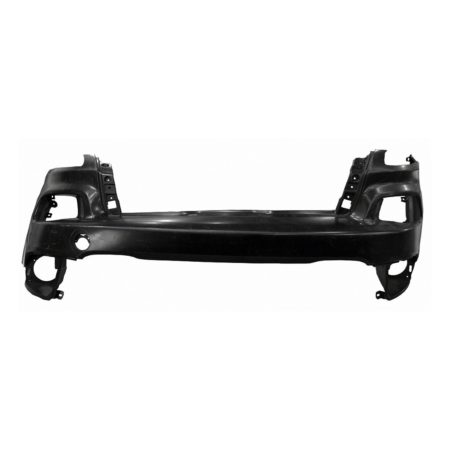 Front bumper cover upper LATITUDE|LIMITED|SPORT; w/o Park Assist; w/o H/L Washers; prime - JEEP CHEROKEE 2014-2018