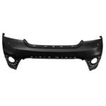 Front bumper cover upper CROSSROAD; w/Headlamp Washers; prime - DODGE JOURNEY 2014-2017