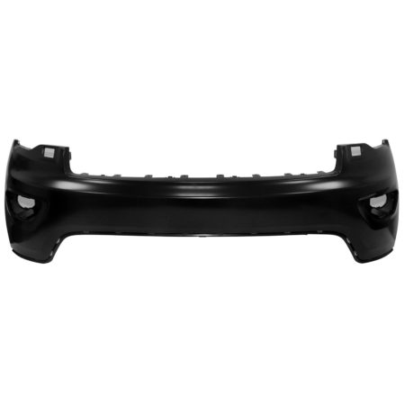 Front bumper cover upper LAREDO|LIMITED|OVERLAND|TRAILHAWK; w/H/L Wshrs; w/o Adv Park Assist; prime - JEEP GRAND CHEROKEE 2017-2021