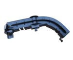 Right Front bumper cover retainer - DODGE CHALLENGER 2008-2014