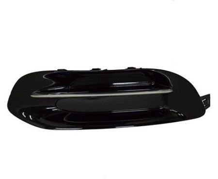 Left Front bumper insert Fog Lamp Opening Cover; w/o Fog Lamps - DODGE DART 2013-2014