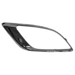 Left Front bumper insert Fog Lamp Bezel; Code MLH; Chrome - DODGE DURANGO 2014-2020