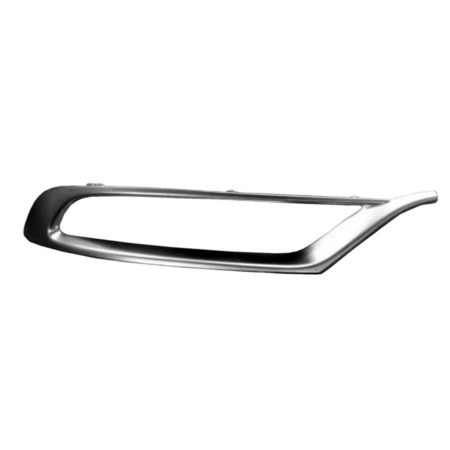 Left Front bumper insert Fog Lamp Opening Bezel; Platinum - CHRYSLER 300 2015-2022