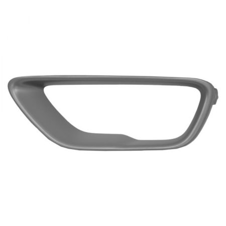 Left Front bumper insert LAREDO|OVERLAND; w/Silver Trim; Fog Lamp Opening Trim Ring - JEEP GRAND CHEROKEE WK 2022-2022
