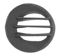 Right Front bumper insert R1500 MEGA CAB; w/o Sport Pkg; w/o Fog Lamps - DODGE RAM 1500 2005-2009