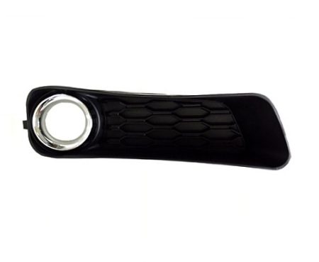 Right Front bumper insert Outer Grille; w/Fog Lamps - DODGE AVENGER 2011-2014