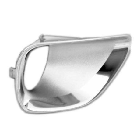 Right Front bumper insert Fog Lamp Bezel; w/Chrome Trim - JEEP GRAND CHEROKEE 2011-2013