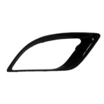 Right Front bumper insert Fog Lamp Bezel; Code MBA; Black - DODGE DURANGO 2014-2020