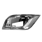 Right Front bumper insert SUMMIT; Outer Grille Bezel; Chrome - JEEP GRAND CHEROKEE 2017-2021