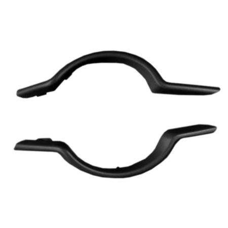 Right Front bumper insert CROSSROAD; w/Fascia; Type 1; Fog Lamp Bezel; w/Fog Lamps - DODGE JOURNEY 2014-2020