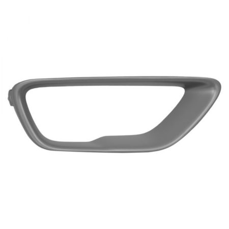 Right Front bumper insert LAREDO|OVERLAND; w/Silver Trim; Fog Lamp Opening Trim Ring - JEEP GRAND CHEROKEE WK 2022-2022