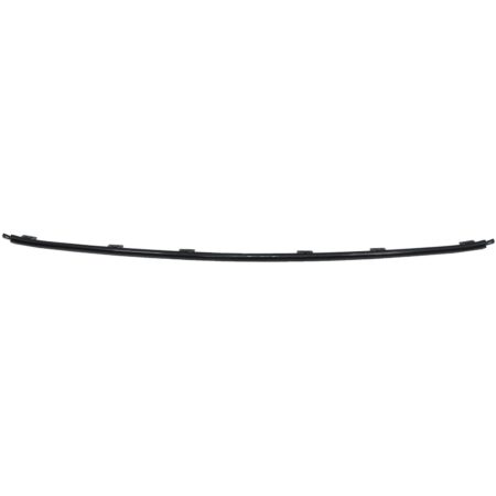 Front bumper molding w/o SRT-8; Type 1; Black; Center - CHRYSLER 300 2015-2022