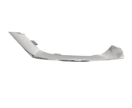 Left Front Bumper Molding Fog Lamp Trim; Applique; Code Mcg; Chrome - CHRYSLER 200 2015-2017