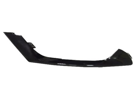 Left Front bumper molding Fog Lamp Trim; Applique; Code MCH; Black - CHRYSLER 200 2015-2017