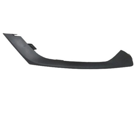 Left Front bumper molding Fog Lamp Trim; Applique; Code MEL; Matte Black - CHRYSLER 200 2015-2017