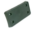 Rear bumper license bracket - DODGE CHARGER 2009-2010