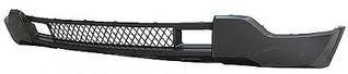Front bumper valance w/2 Grille Cutouts; w/o Chrome Trim - JEEP GRAND CHEROKEE 2011-2013