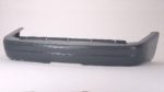 Rear bumper cover prime; smooth; w/smooth step pad - DODGE DURANGO 2004-2006