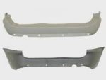 Rear bumper cover 119 WB; w/o Chrome Mldg; w/Stow & Go Seat; w/Rear Object Sensor; prime" - CHRYSLER TOWN & COUNTRY 2005-2007