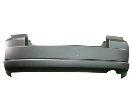 Rear bumper cover Code MCU; w/chrome exhaust tip; prime - DODGE CALIBER 2009-2012