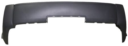 Rear Bumper Cover W/Trailer Hitch; Black - DODGE NITRO 2007-2009
