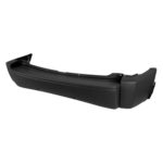 Rear bumper cover w/o Trailer Hitch; Black - DODGE NITRO 2007-2009