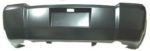 Rear bumper cover w/dual exhaust; primeT - DODGE AVENGER 2008-2010
