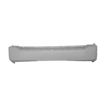 Rear bumper cover w/o Park Sensor; w/Trailer Hitch - JEEP LIBERTY 2008-2012