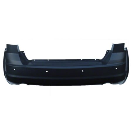 Rear bumper cover w/o Fascia; 1 Pcs; w/Parking Sensor; Dual Exhaust; prime - DODGE JOURNEY 2011-2020