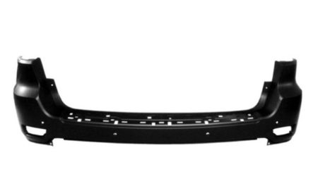 Rear bumper cover LAREDO|LIMITED|OVERLAND; w/BSD; w/o Adv Park Assist; w/Park Assist; prime - JEEP GRAND CHEROKEE WK 2022-2022