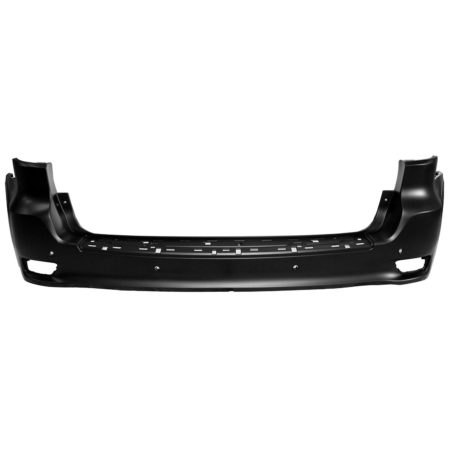 Rear bumper cover w/o Adv Park Assist; w/o BLIS; w/Park Assist; 4 Sensor Holes; prime - JEEP GRAND CHEROKEE 2016-2016