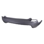Rear bumper cover Exc TRAILHAWK; w/o Advanced Park Assist; w/o Park Assist; Textured Black - JEEP CHEROKEE 2019-2022