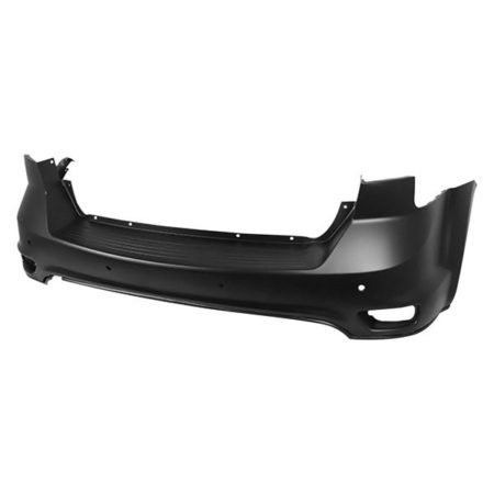 Rear bumper cover upper w/Parking Sensor; prime - DODGE JOURNEY 2011-2019