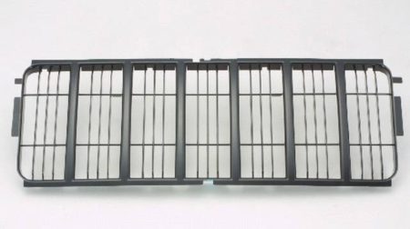 Grille assy grille insert; matte-black - JEEP LIBERTY 2002-2004