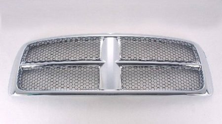 Grille assy Chrome Grille Frame/Painted Billet Inserts - DODGE RAM 2500 2002-2005