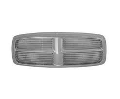 Grille assy Chrome Grille Frame/Chrome Billet Inserts - DODGE RAM 2500 2002-2005