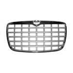 Grille Assy W/2.7L Or 3.5L Engine; Chrome Outer & Silver Inner - CHRYSLER 300 2005-2009