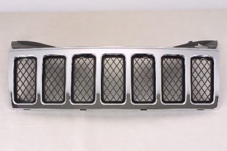 Grille assy OVERLAND; Chrome - JEEP GRAND CHEROKEE 2008-2009